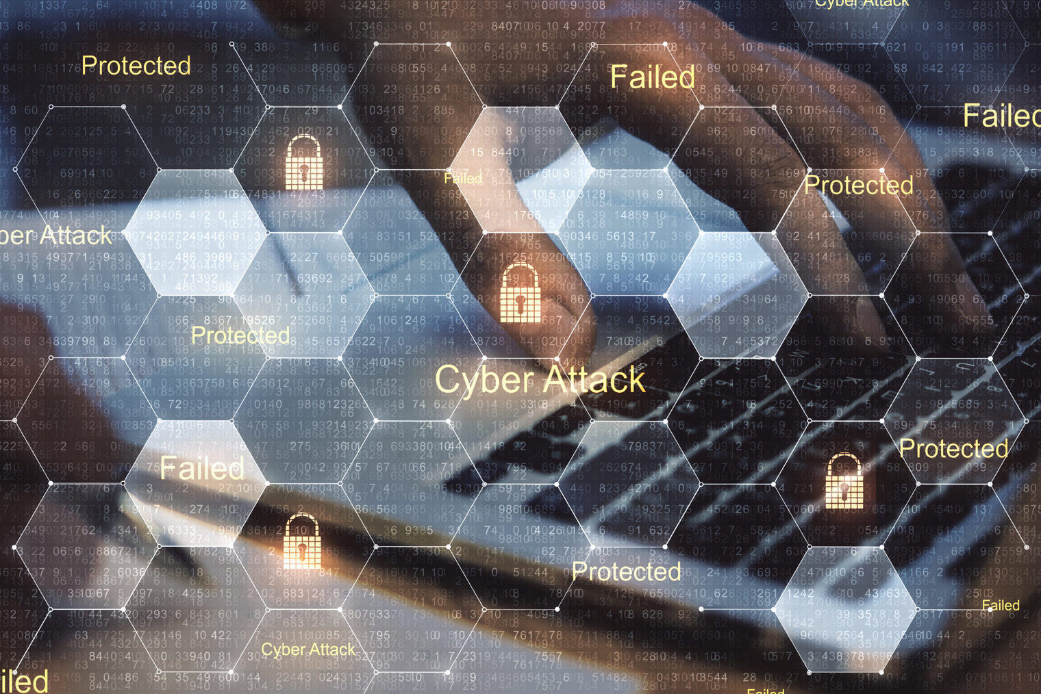 Person working on database security