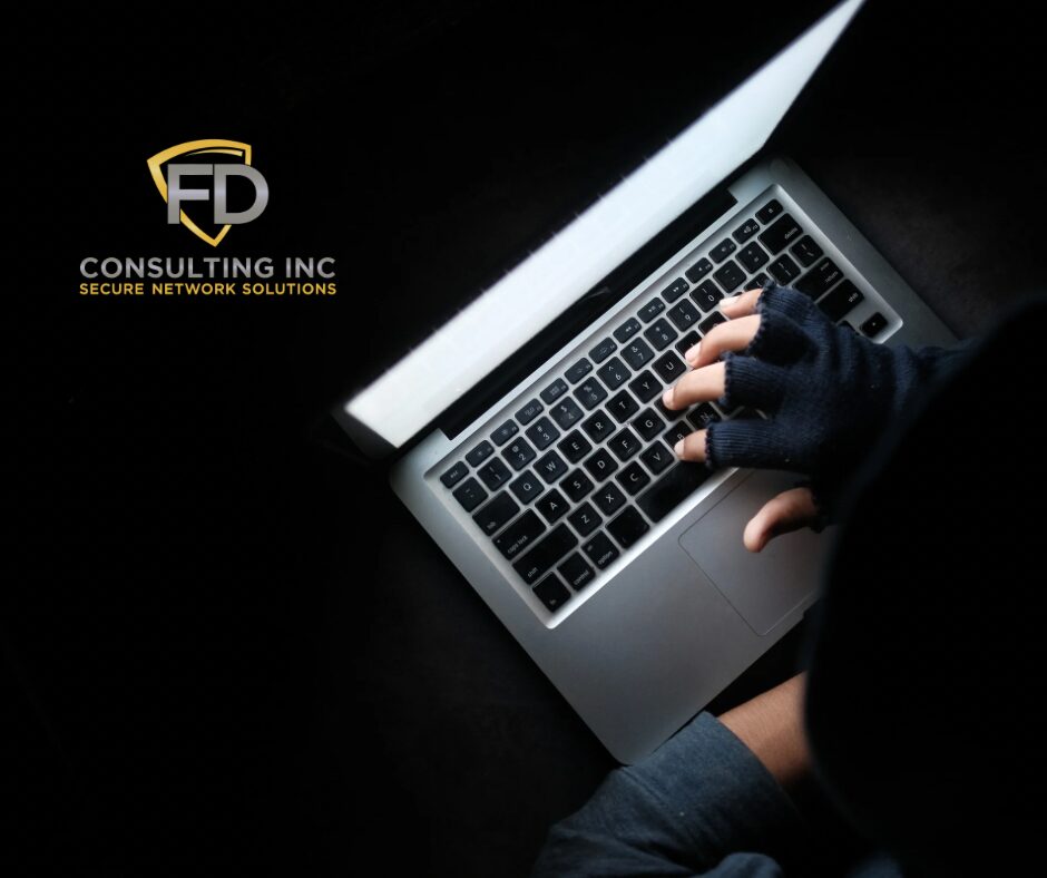 Email inbox with a hidden threat